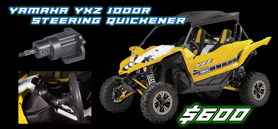 Yamaha YXZ1000 Steering Quickener