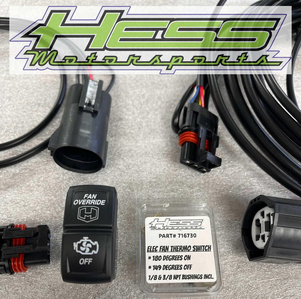 風神ページ Fan Override Switch Kit - RZR XP Turbo (Stock Radiator) 2017+