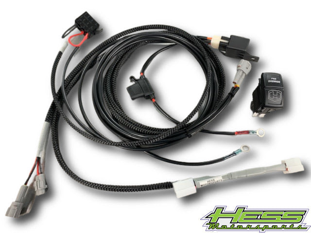 Generic Radiator Relocation Wiring Harness with Fan Override