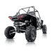 HMF Racing Polaris RZR XP Turbo Exhaust System (2016-2021) Performance Dual Full Blackout