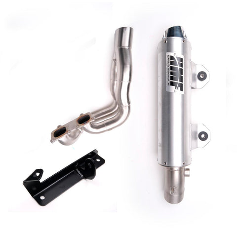 HMF Racing Polaris RZR RS1 Exhaust System (2018-2022) Performance Big Core Full