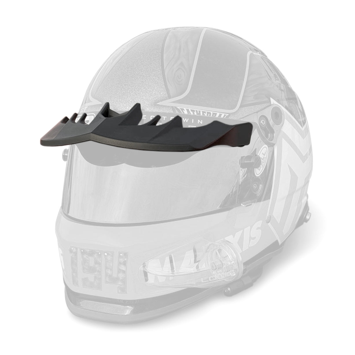 パーツ WHITE INDASTRY MAVIC220 Universal DRT Helmet Shield Visor Kit - Wes Miller Signature