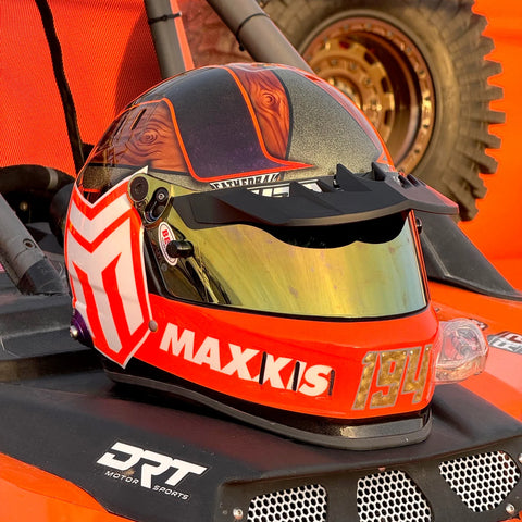 Universal DRT Helmet Shield Visor Kit - Wes Miller Signature Series Edition