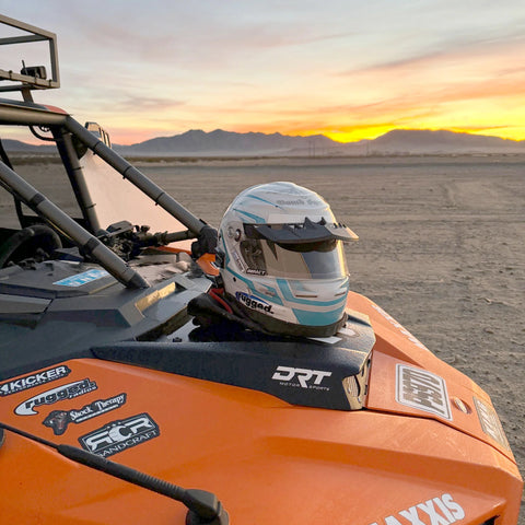 Universal DRT Helmet Shield Visor Kit - Wes Miller Signature Series Edition
