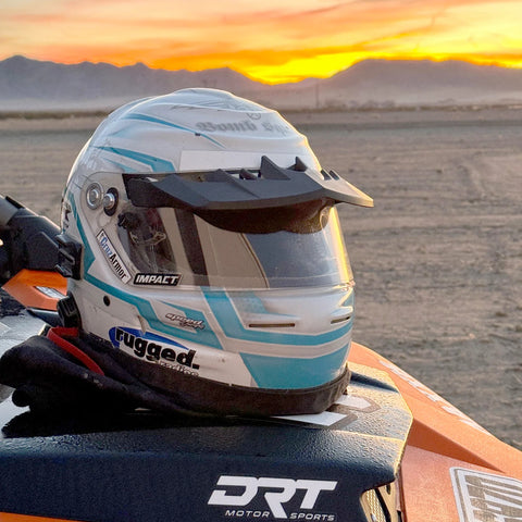 Universal DRT Helmet Shield Visor Kit - Wes Miller Signature Series Edition