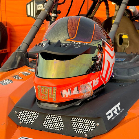 Universal DRT Helmet Shield Visor Kit - Wes Miller Signature Series Edition
