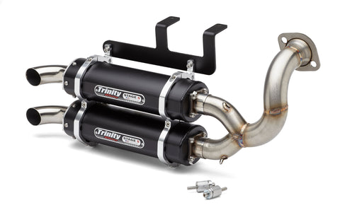 General XP 1000 Exhaust Slip-On Brushed