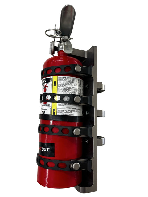 5 lbs Quick Release Fire Extinguisher Roll Cage Mount Kit