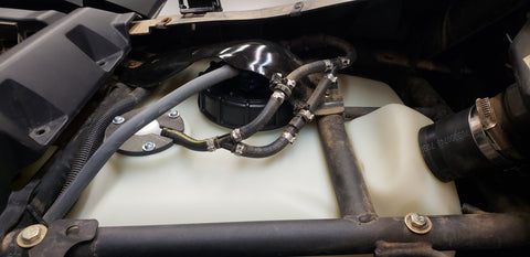 TrailTank Oversized Fuel Tank – Can-Am Maverick X3 / X3 MAX (2017+) installed
