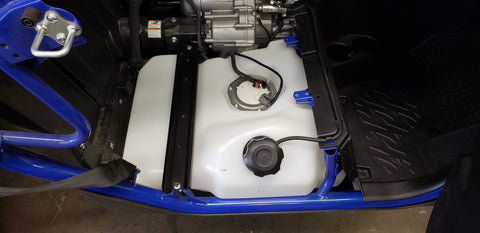 TrailTank Oversized Fuel Tank – Yamaha YXZ1000R (2016-2025) installed