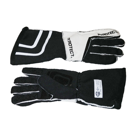 Pyrotect Sport Reverse Stitch 2 Layer SFI-5 Gloves, Black