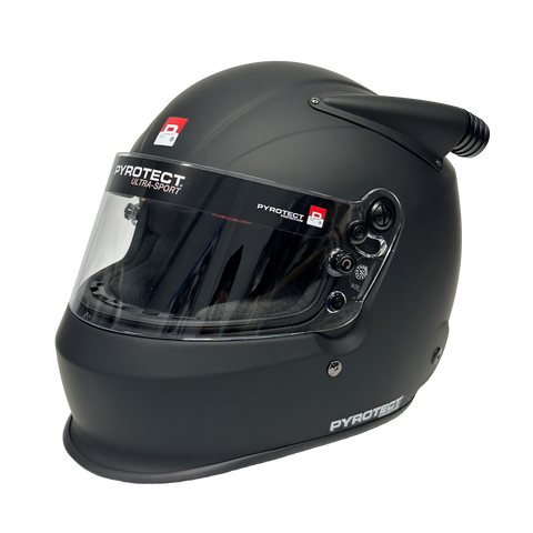 Pyrotect Ultra Sport Mid Forced Air Helmet SA2020 - Flat Black
