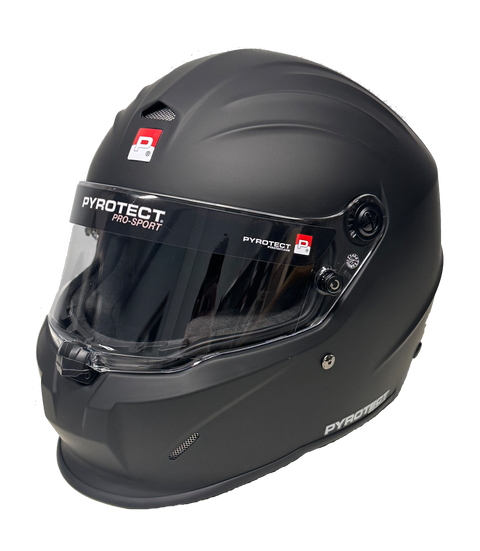 Pyrotect Pro Sport Full Face Helmet SA2025 - Flat Black
