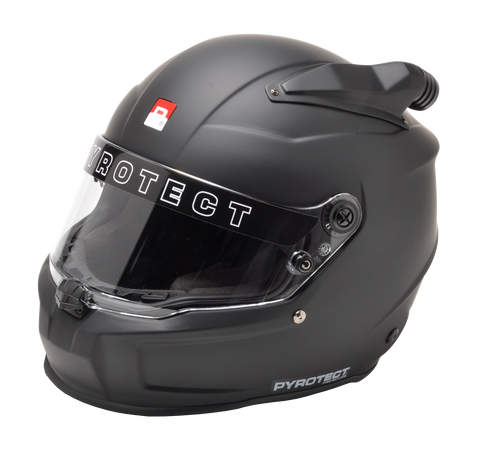 Pyrotect Pro Air Vortex Mid Forced Air Helmet SA2020 - Flat Black