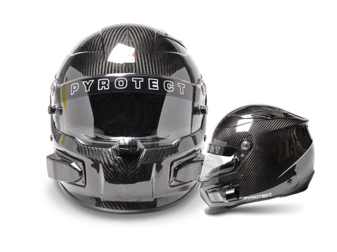 Pyrotect Pro Air TRI-FLOW Duckbill TOP/SIDE FORCED AIR Helmet SA2020 - 12K Carbon