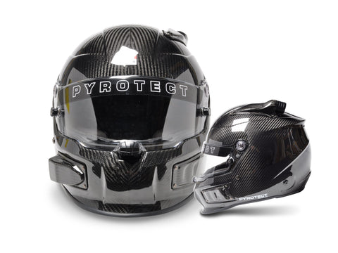 Pyrotect Pro Air TRI-FLOW Duckbill TOP/SIDE FORCED AIR Helmet SA2020 - 12K Carbon