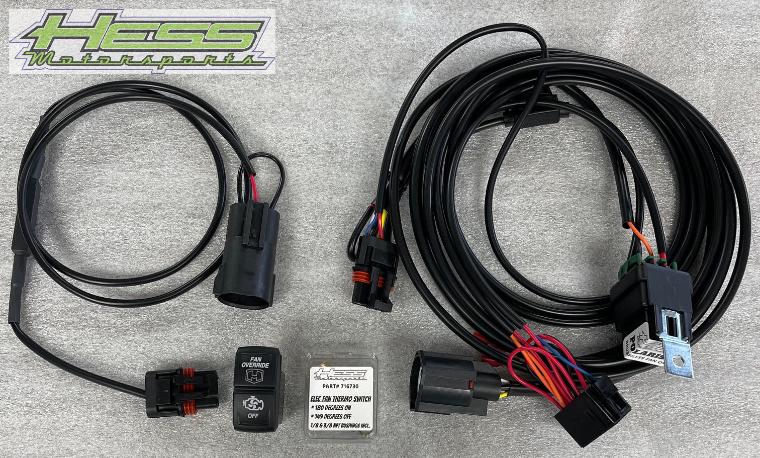 風神ページ Fan Override Switch Kit - RZR XP Turbo (Stock Radiator) 2017+