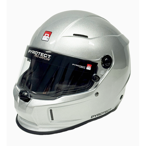 Pyrotect Pro Air Flow Duckbill Helmet SA2020 - Silver