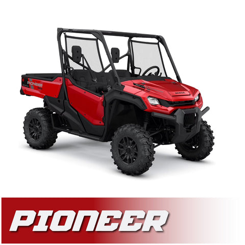 Honda Pioneer – Complete Communication Kit with Bluetooth Intercom and 2-Way Radio
