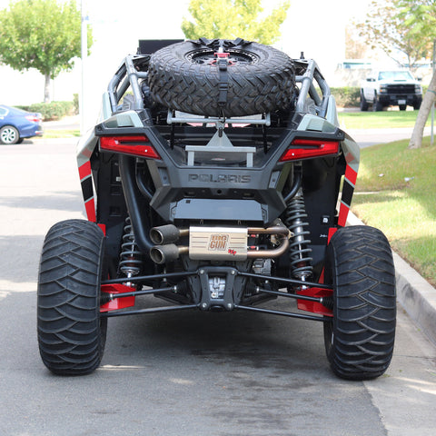 Big Gun Explorer Series Dual Slip On Muffler – Polaris RZR XP Turbo / Turbo S (17-24)