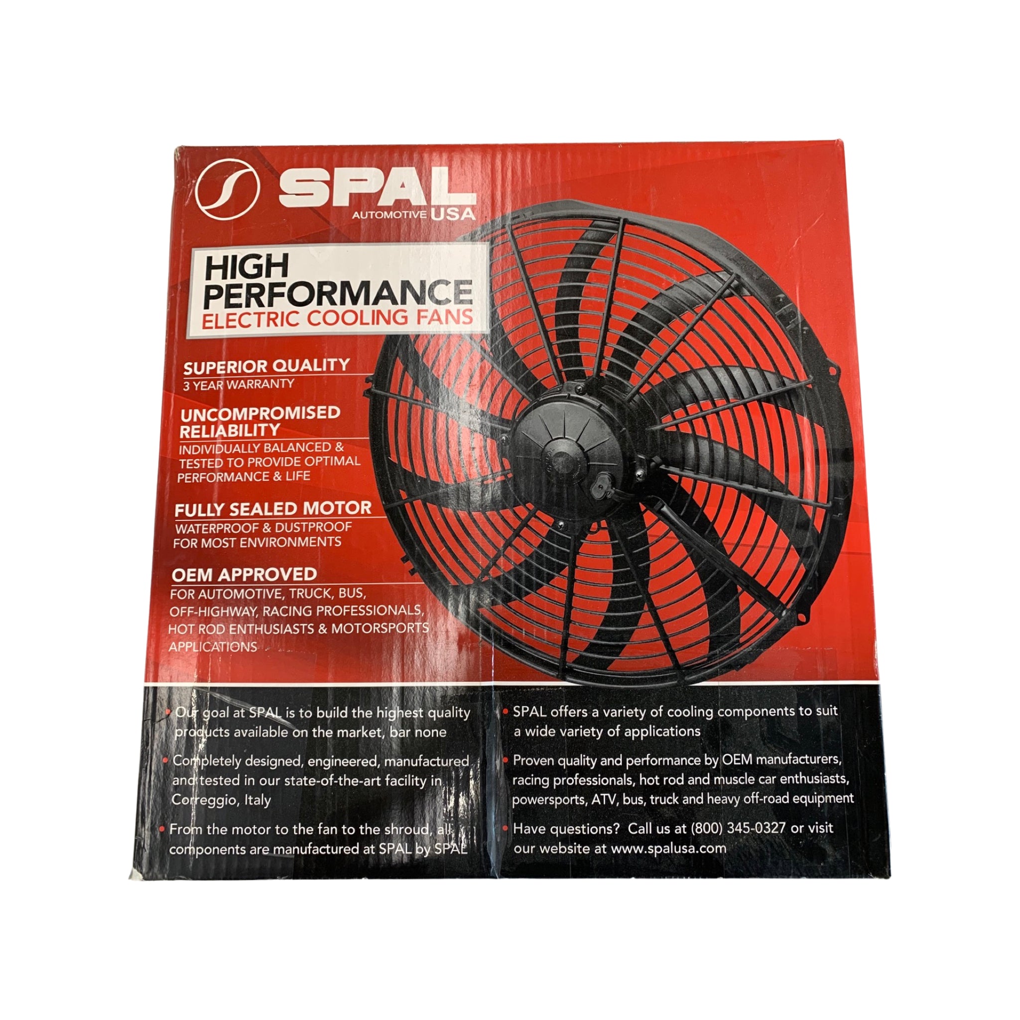 Spal Replacement Radiator Fans for Hess Radiator Kits Hess Motorsports
