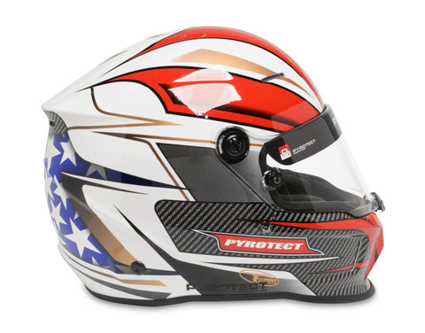 Pyrotect Pro Air Flow Duckbill Helmet SA2020 - Patriot Graphic