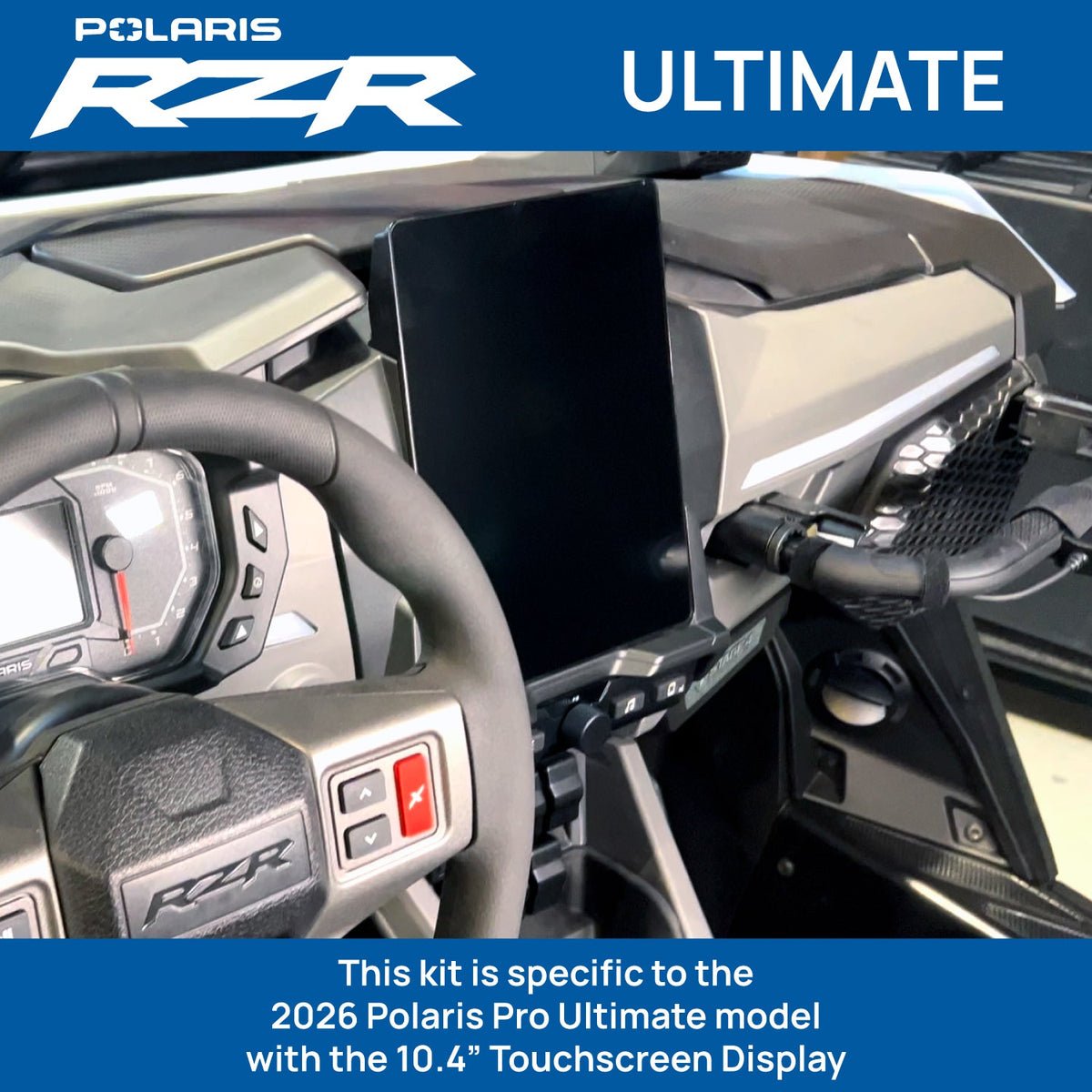 2026 Polaris RZR Pro R Ultimate – Complete Communication Kit with Blue ...
