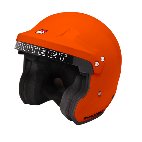Pyrotect Pro Sport Open Face Helmet SA2025 - Orange
