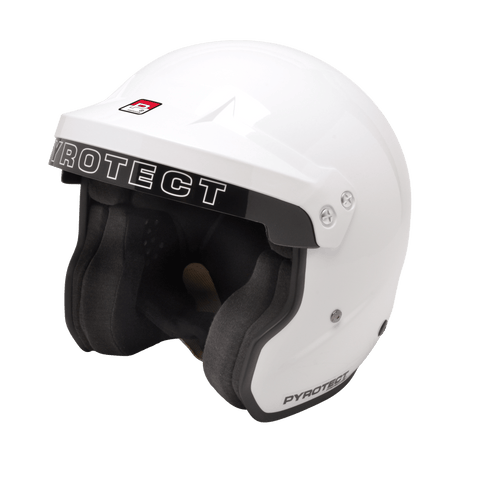 Pyrotect Pro Sport Open Face Helmet SA2025 - White