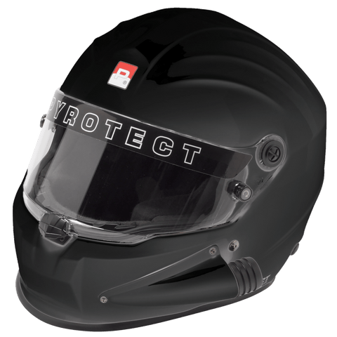 Pyrotect Pro Sport Duckbill Side Forced Air Full Face Helmet SA2020 - Gloss Black