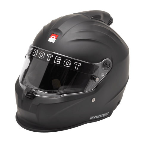 Pyrotect Pro Sport Duckbill Top Forced Air Full Face Helmet SA2020 - Gloss Black