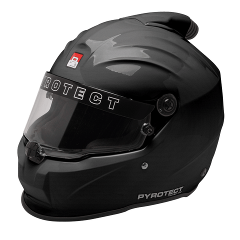 Pyrotect Pro Sport Duckbill Top Forced Air Full Face Helmet SA2020 - Flat Black