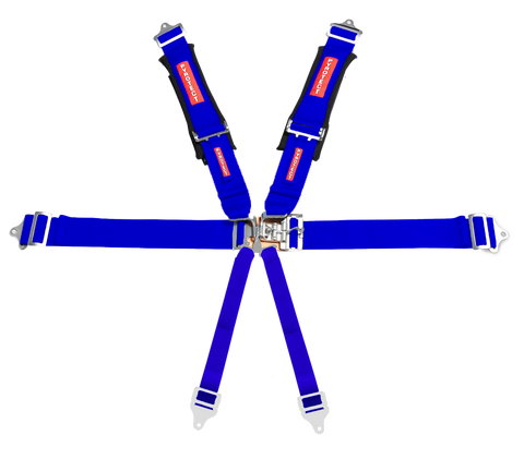 Pyrotect 6PT 3" Harness, 3" Latch & Link, w/ Upper Harness Pads
