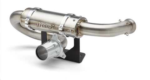 Maverick X3 Center Exit Slip-On Billet Tip