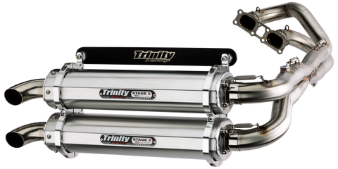 RZR XP 1000 Exhaust Full System Brushed