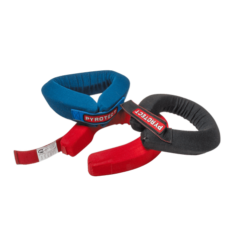 Pyrotect Adult Straight Collar Neck Brace SFI - Black