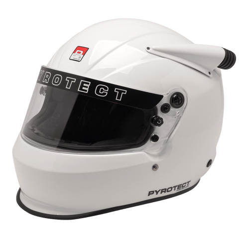 Pyrotect Ultra Sport Mid Forced Air Helmet SA2020 - White
