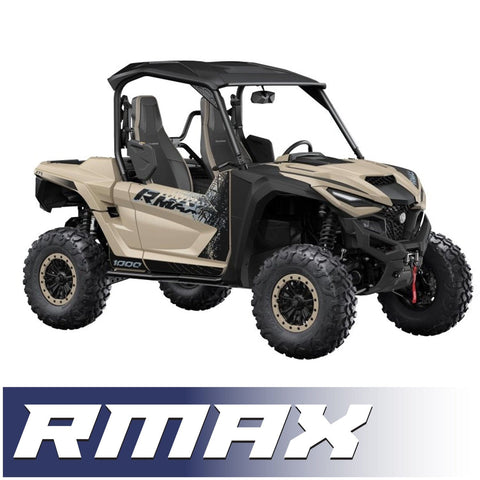 Yamaha Wolverine RMAX – Complete Communication Kit with Rocker Switch Bluetooth Intercom and 2-Way Radio
