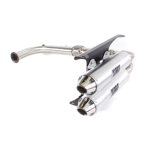 hmpm Regular Fit Half-zip Mock Turtleneck Sweater - Dark brown - Men