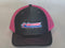 Hess Motorsports Mesh Snap Back Trucker Hat with Full Logo