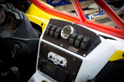 Billet Dash Panel with accessory switches Yamaha YXZ1000R