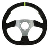 D-Shaped Steering Wheel - 6 Bolt - Hess Motorsports