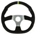 D-Shaped Steering Wheel - 6 Bolt - Hess Motorsports