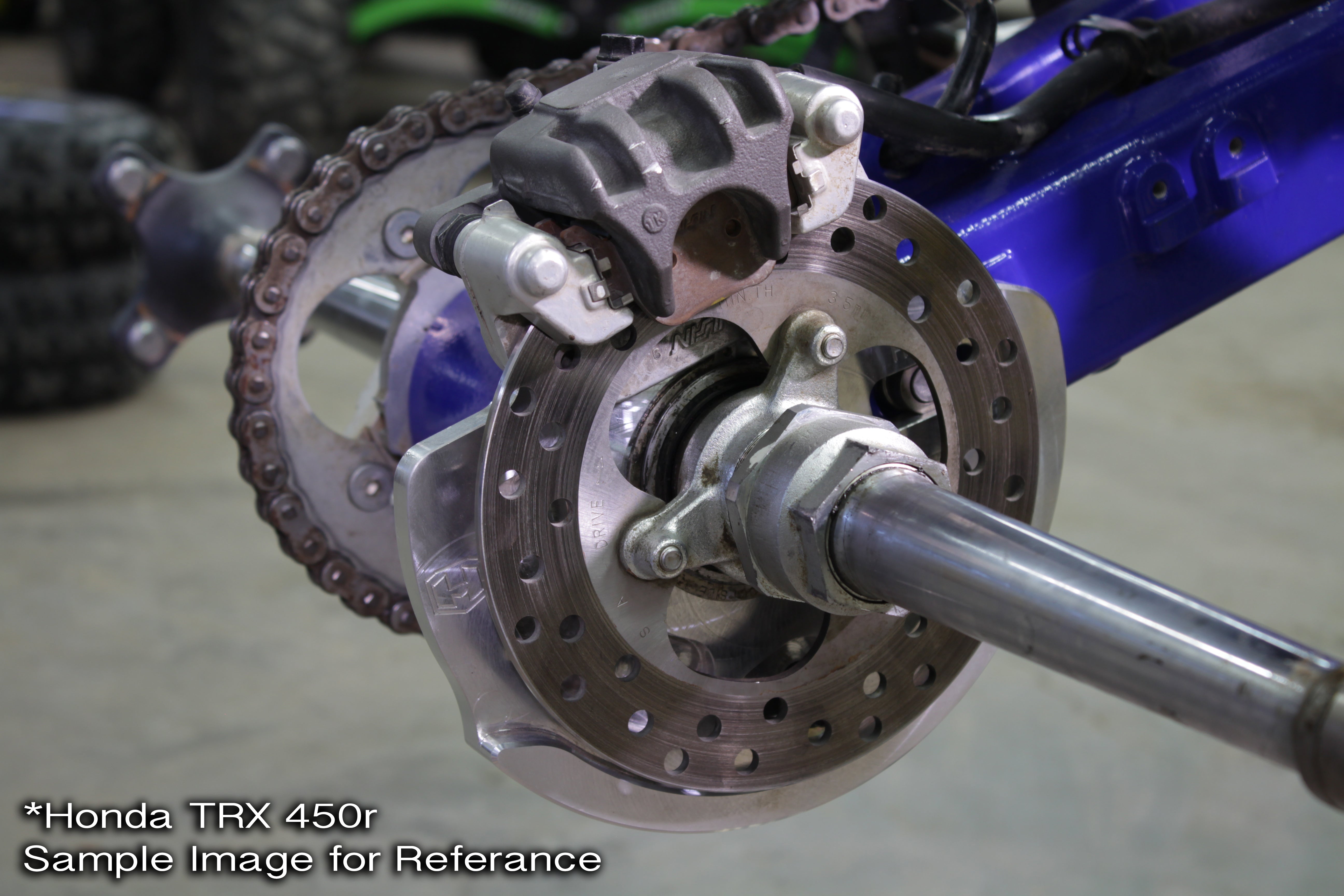 Rotor Guard - Yamaha Raptor 250/ 125 - Lightened– Hess Motorsports