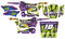 Polaris RZR XC 900 Graphic Kit - Hess Motorsports Custom Kit